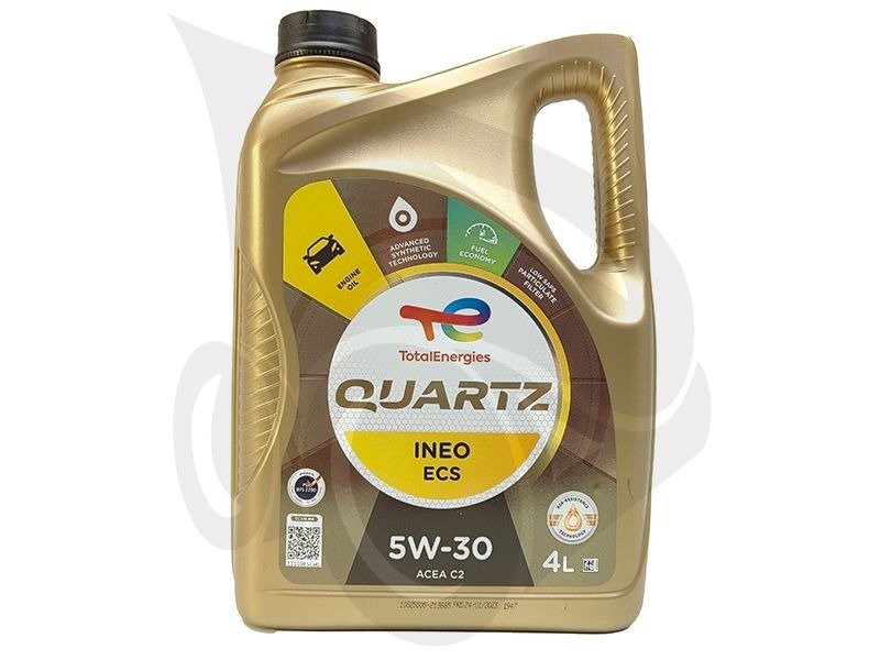 زيت محرك بنزين 4لتر Quartz(5w-30) - توتال